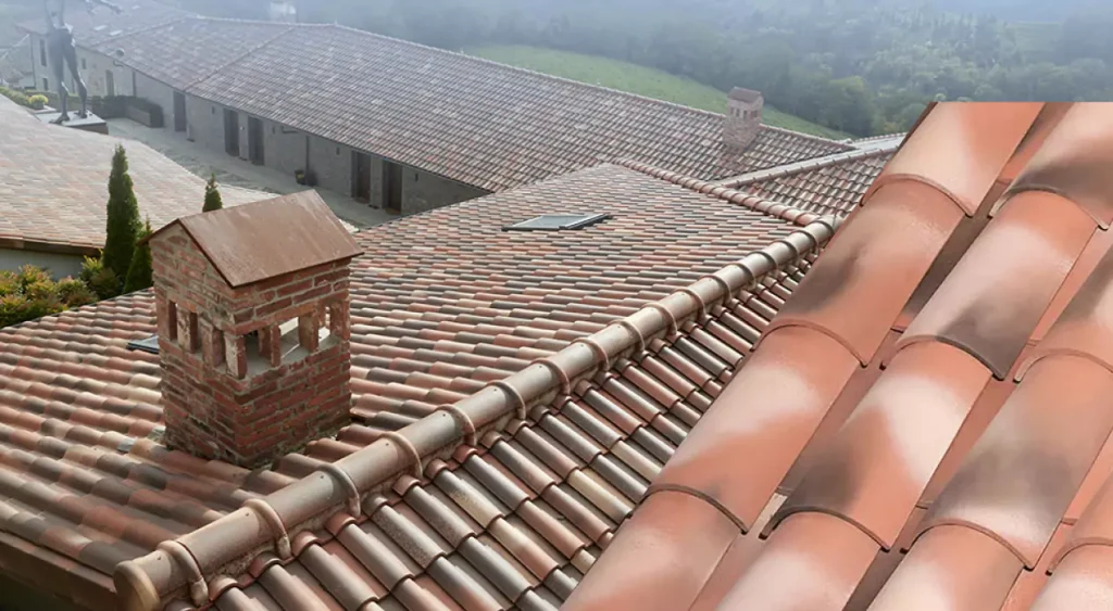 tigla ceramica Tejas Borja pentru acoperis Ungureanu Art