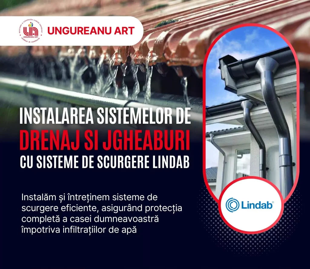 sisteme pluviale lindab UNGUREANU ART tigla.md